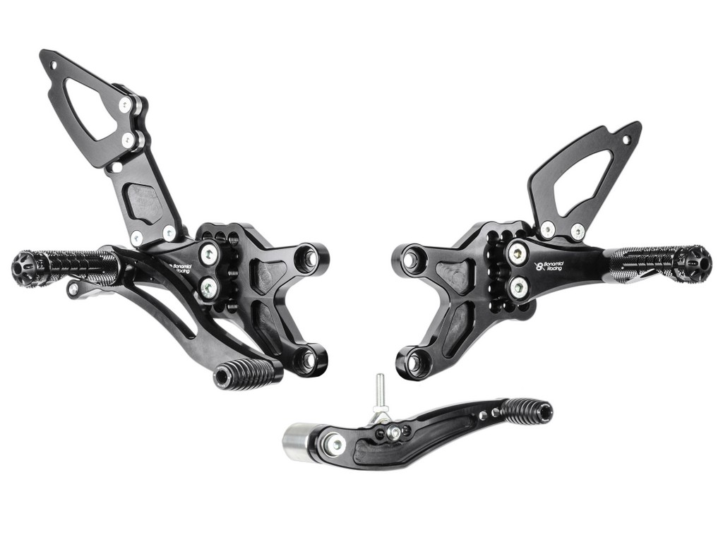 Bonamici Racing Aluminium Rearsets for the Honda CBR600RR 2003-2006 Bonamici Racing Aluminium Rearsets for the Honda CBR600RR 2003-2006